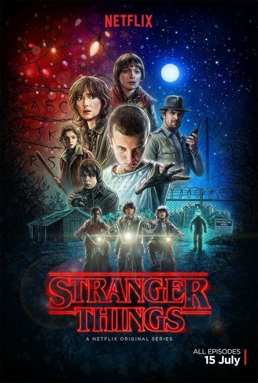 Stranger Things affiche saison 1